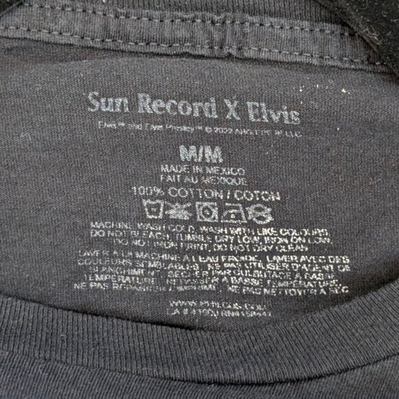(2/$20) Sun Records Elvis Presley Graphic Tee - Picture 4 of 4